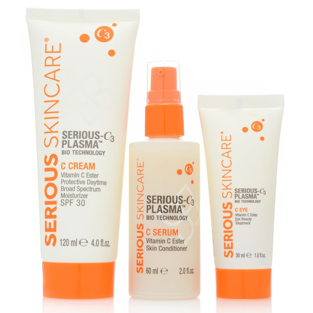 Serious Skincare Double Size Serious C 3 Plasma Vitamin C Trio