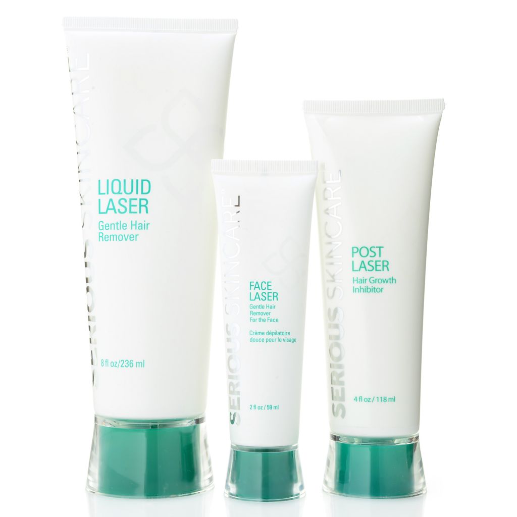 Serious Skincare Liquid Laser Hair Removal Trio Shophq