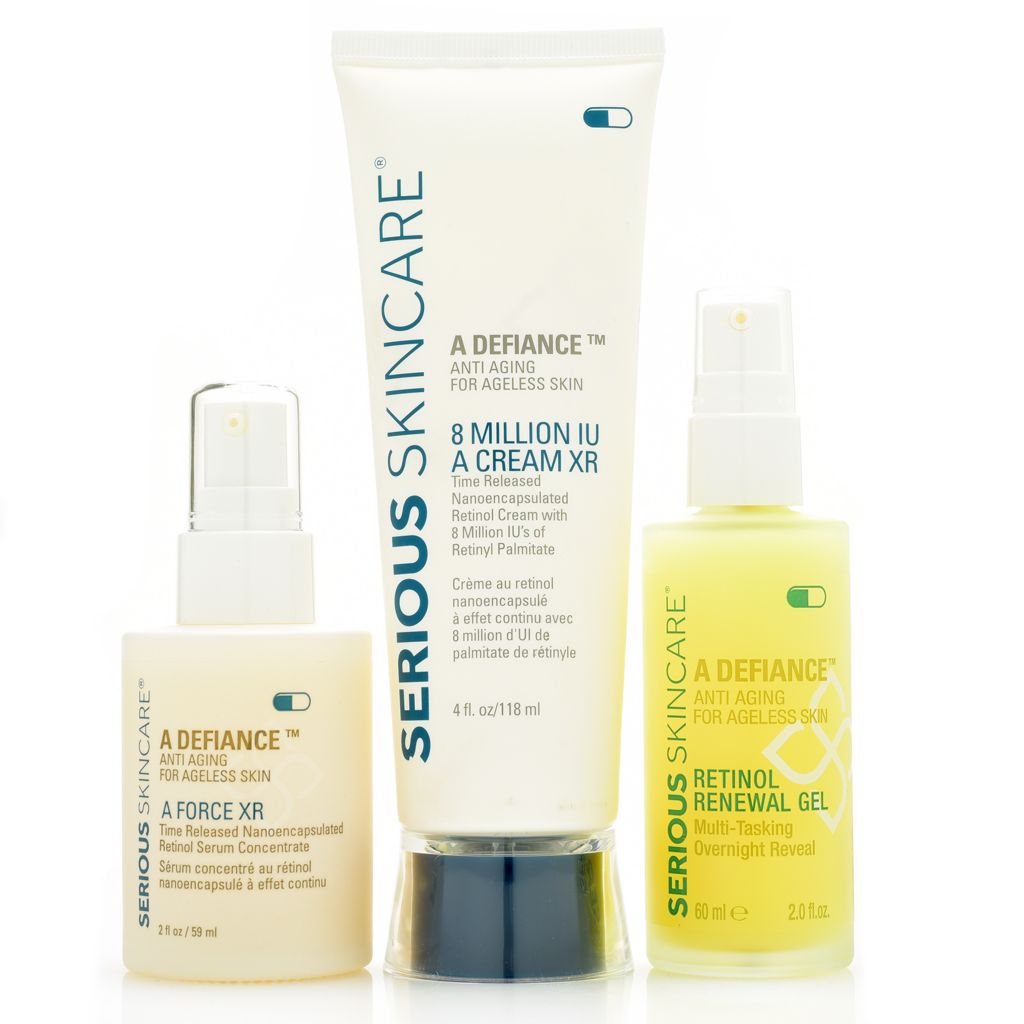 Serious Skincare A Defiance Double Up Age Defy Retinol Trio