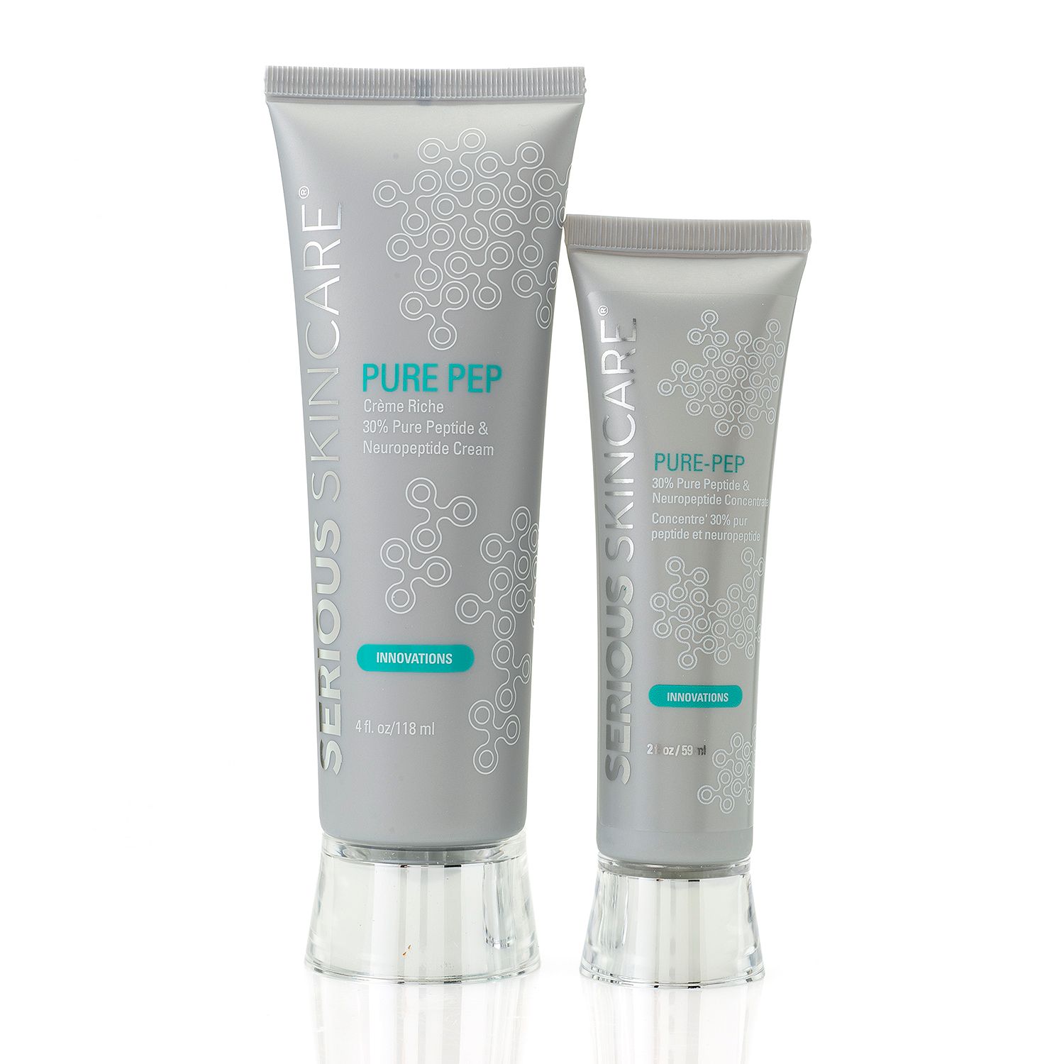 (ShopHQ) Serious Skincare Pure-Pep Concentrate & Cream Double-up ...