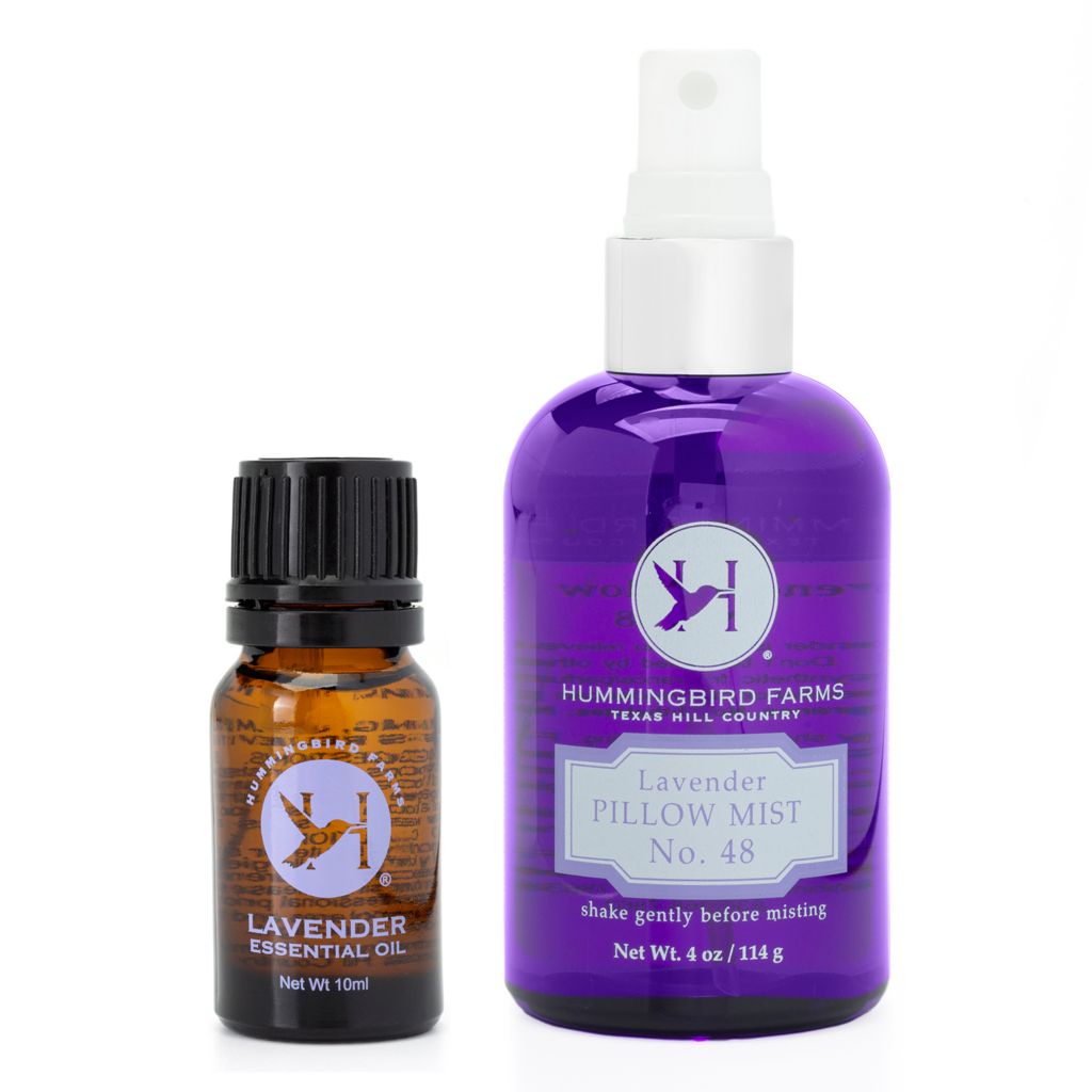Hummingbird Farms Rest Easy Lavender Pillow Mist Essential Oil
