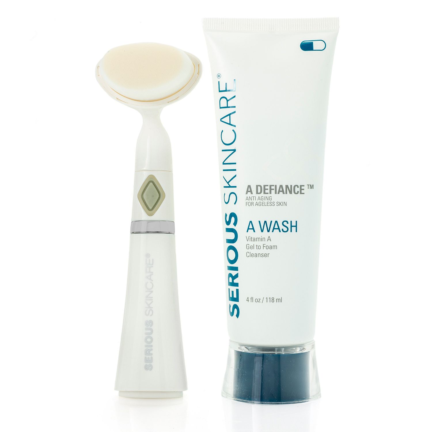 Serious Skincare Plush 80K Oscillating Brush & Choice of