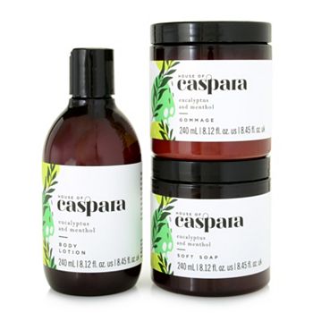 Bath & Spa Treat Yourself - Starting at $15 - 315-748 House of Caspara Eucalyptus & Menthol Bath & Body Trio - 315-748