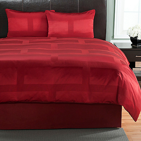 Macy S Hotel Collection Frame Lacquer Three Piece Duvet Set Shophq