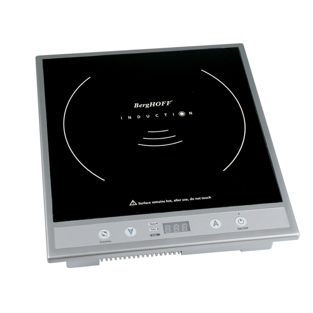 Berghoff 1600w Tronic Silver Induction Cooktop Stove W Auto Shut