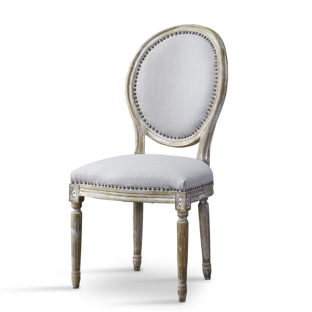 Round Back Accent Chair