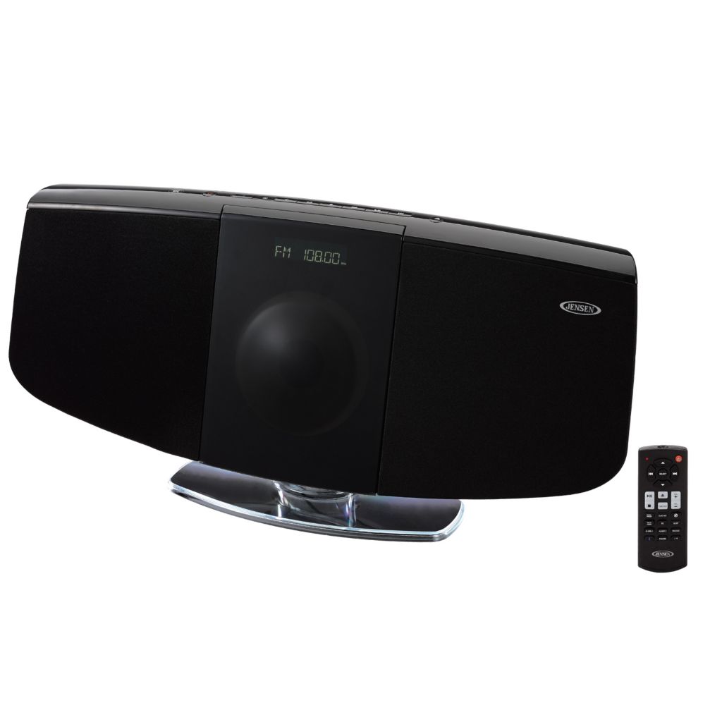 Jensen Bluetooth Enabled Wall Mountable Music System W Built In