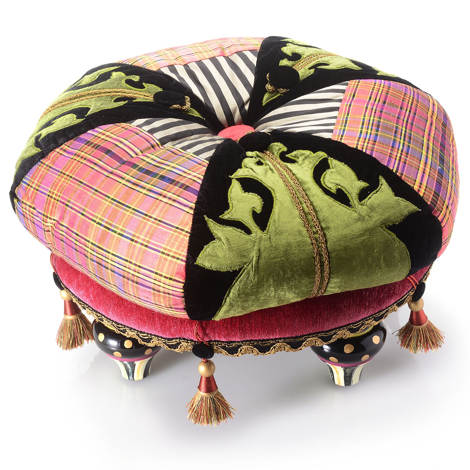 MacKenzieChilds Set of 3 HandDecorated Enamelware Bowls