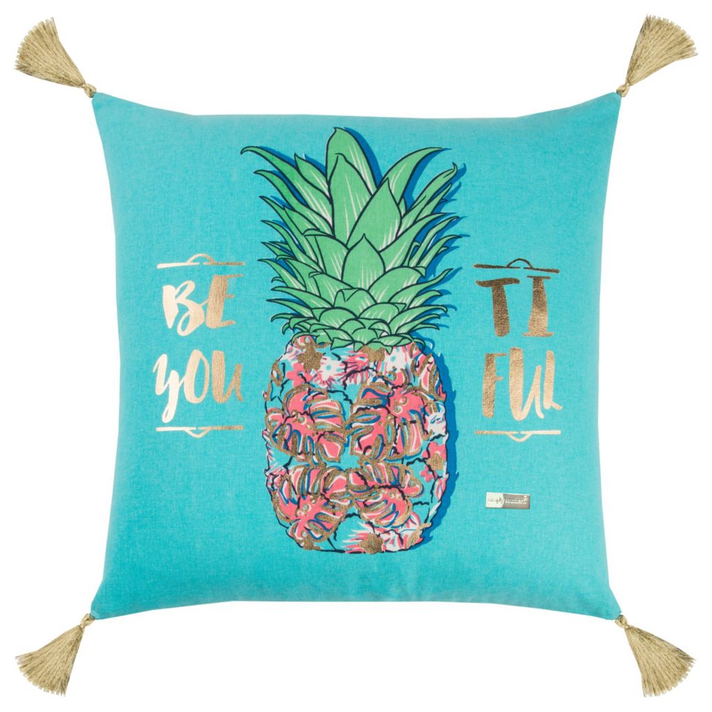 Simply Southern By Rizzy Home 18 X 18 Printed Embroidered