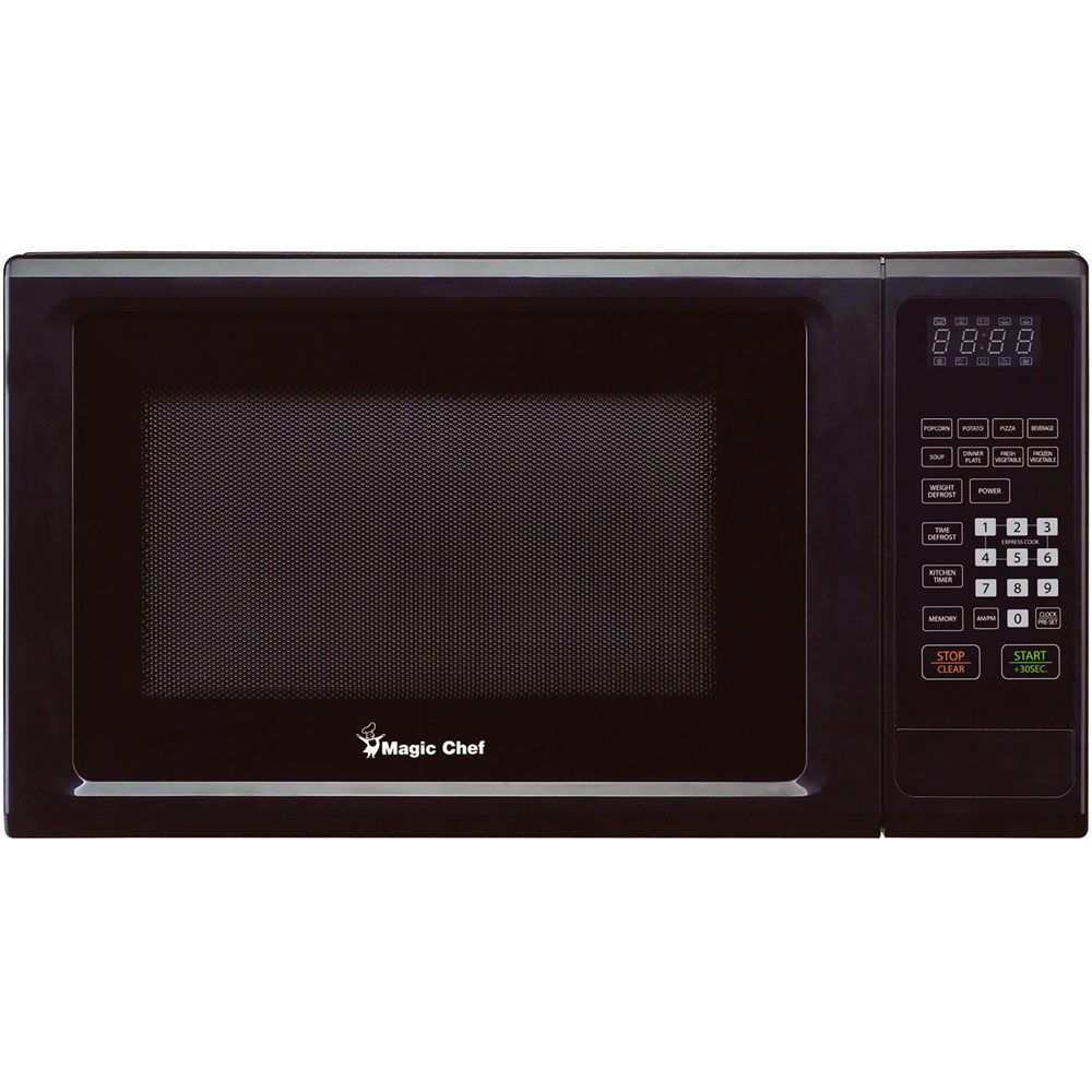 Magic Chef Carousel 1 1 Cu Ft 1000w Countertop Microwave W Push