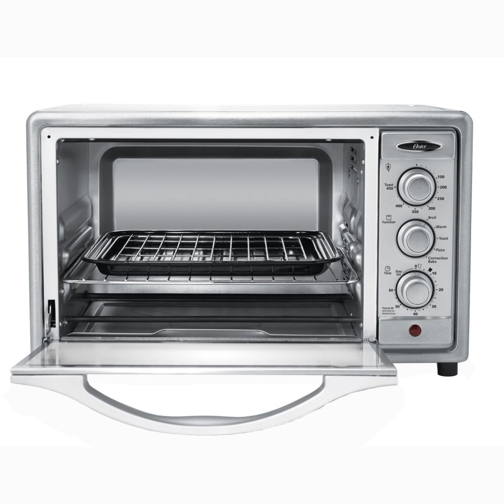 Oster 1300w 6 Slice Stainless Steel Convection Toaster Oven W
