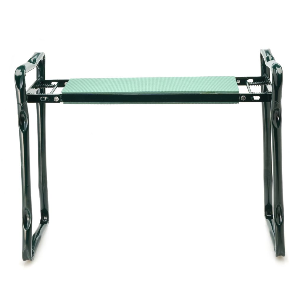 Pure Garden Foldable Sit Or Kneel Bench W Foam Pad Bulldog