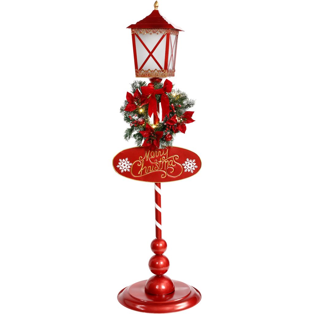 Mark Roberts 48 Christmas Lamp Post Shophq