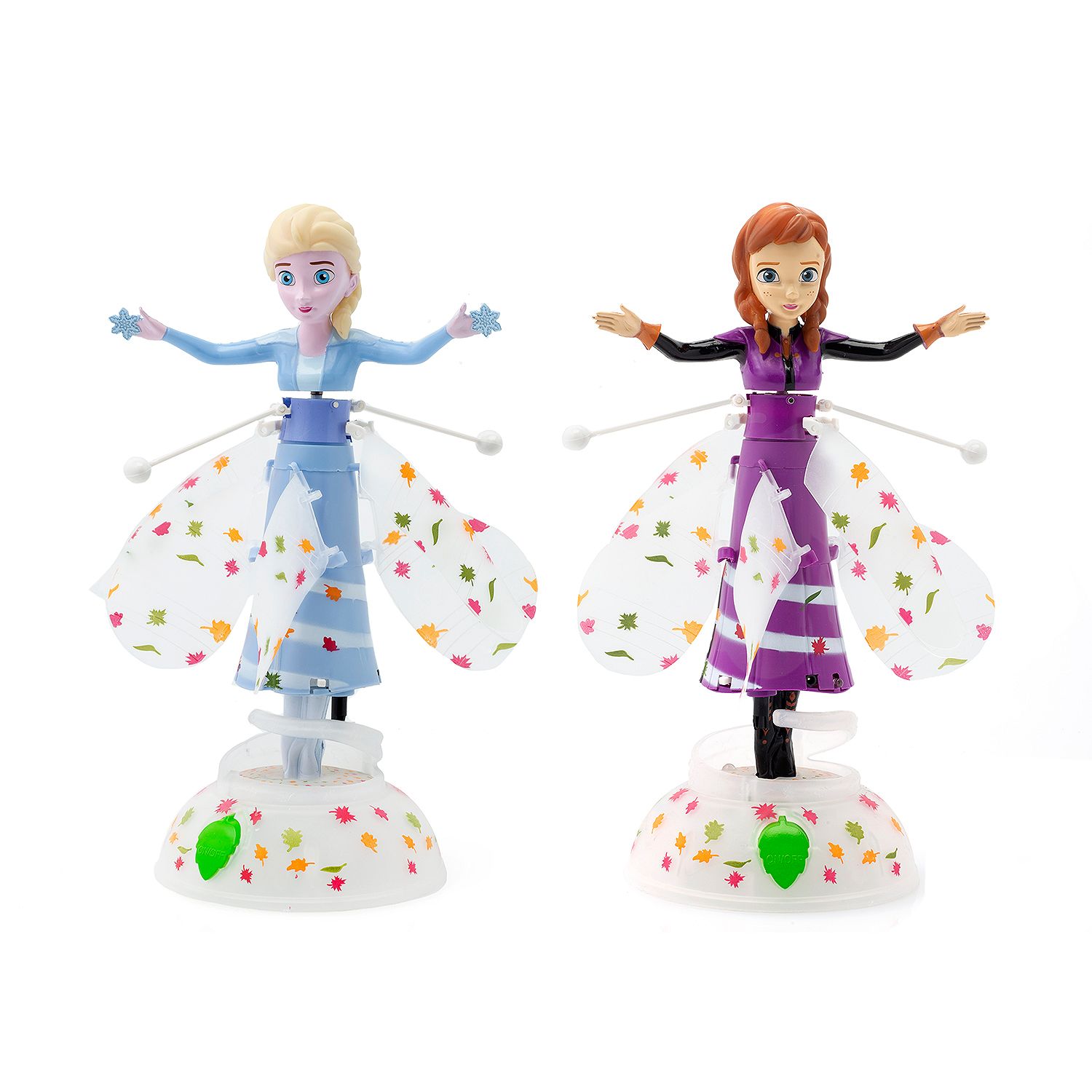 flying elsa and anna