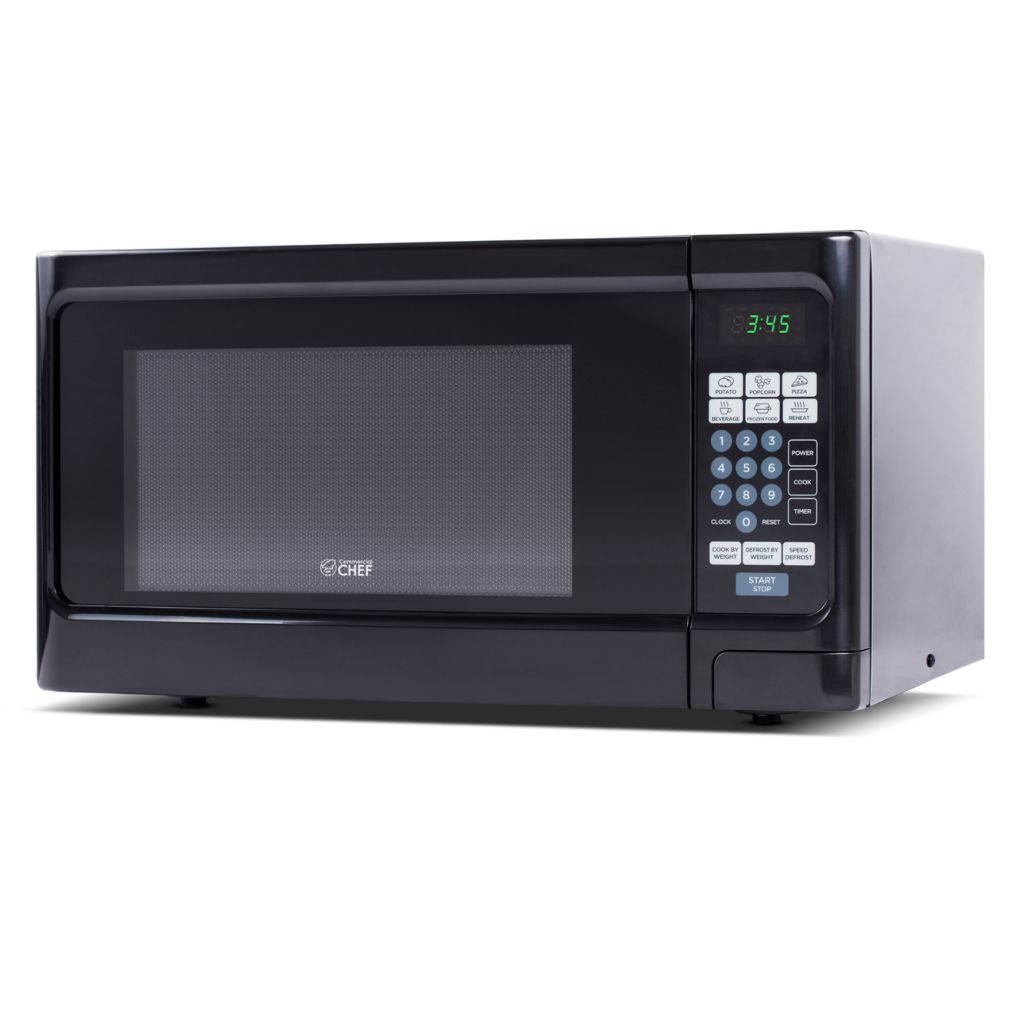 Commercial Chef 1 1 Cu Ft 1100w Countertop Microwave Shophq