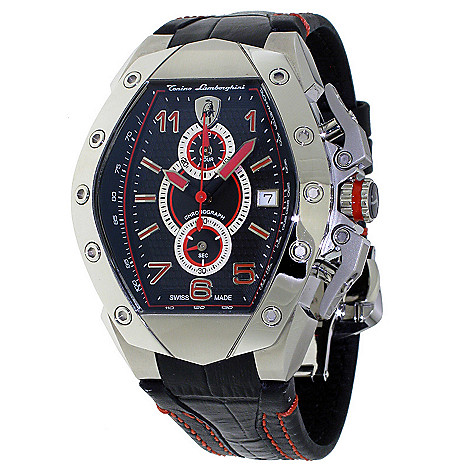 Tonino Lamborghini Watch >> Tonino Lamborghini Men S 48mm Gt3 Swiss Made Quartz Chronograph Leather Strap Watch Tonino Lamborghini Watch >> Tonino Lamborghini Men S 48mm Gt3 Swiss Made Quartz Chronograph Leather Strap Watch