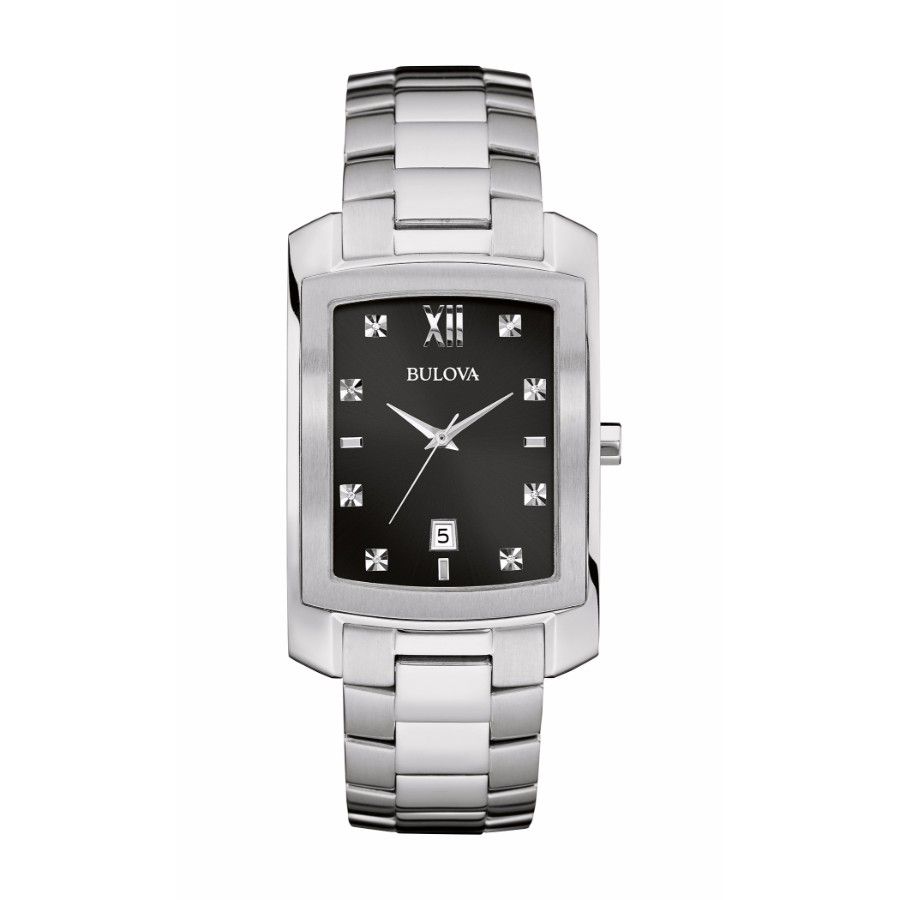 bulova rectangle watch