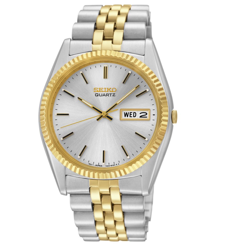 seiko men's day date watches