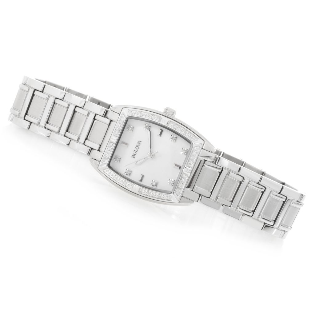 diamond stainless steel watch