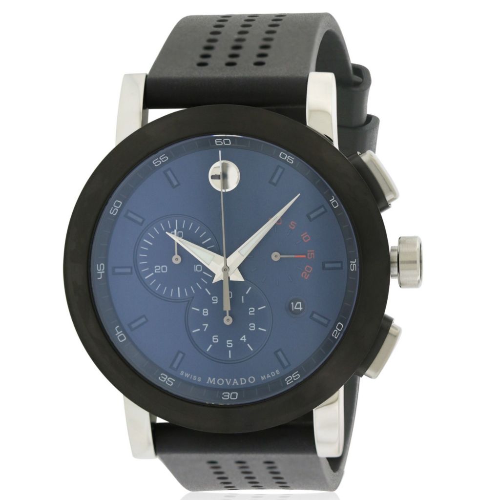 movado sport watch rubber band