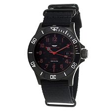 662-365 - Glycine Men's 42Mm Combat Swiss Made Automatic Nylon Nato Strap Watch - Image of product 662-365