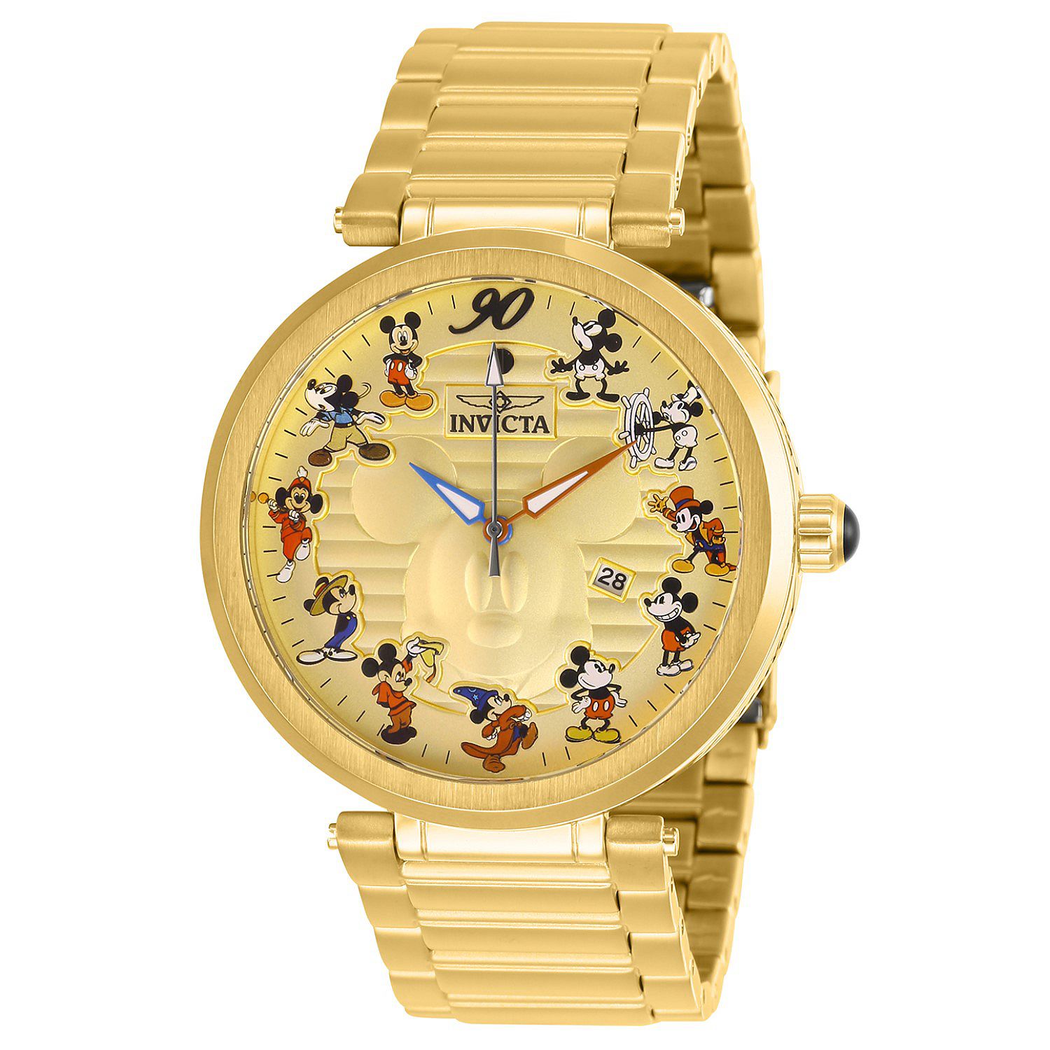 Invicta Disney 90Th Anniversary Mickey Mouse Model Limited to 3000  worldwide
