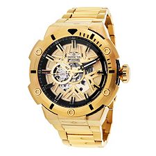 663-956 - Invicta Men's 52Mm Bolt Automatic Open Heart Stainless Steel Bracelet Watch - Image of product 663-956