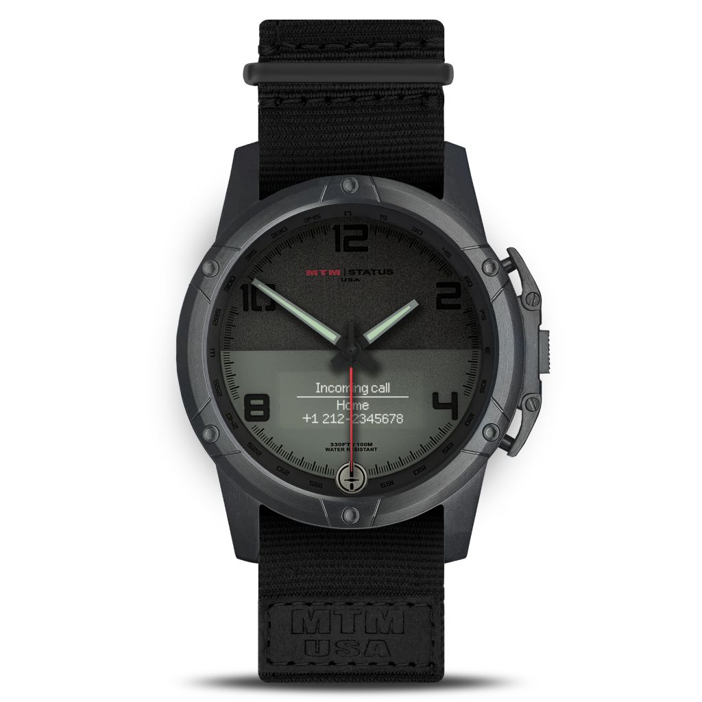 digital watch nato strap