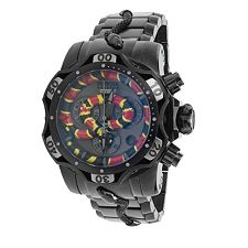 672-194 - Invicta Reserve Men's 52Mm King Venom Swiss Quartz Chronograph Stainless Steel Bracelet Watch - Image of product 672-194