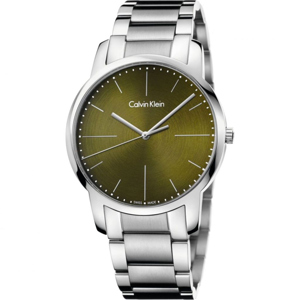 calvin klein swiss made men's watch