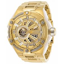676-385 - Invicta Men's 50Mm S1 Rally Automatic Open Heart Stainless Steel Bracelet Watch - Image of product 676-385