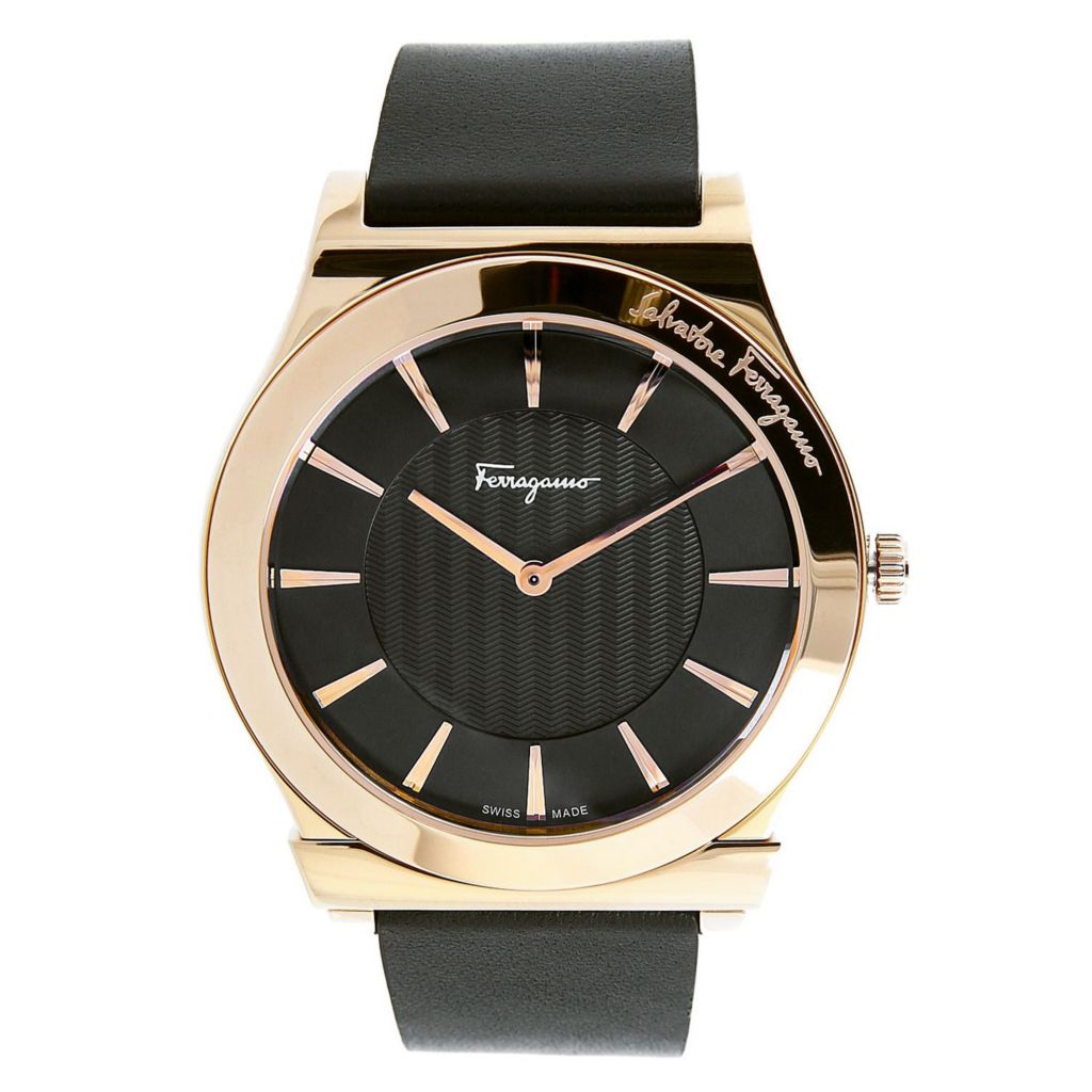 salvatore ferragamo men's 1898 watch