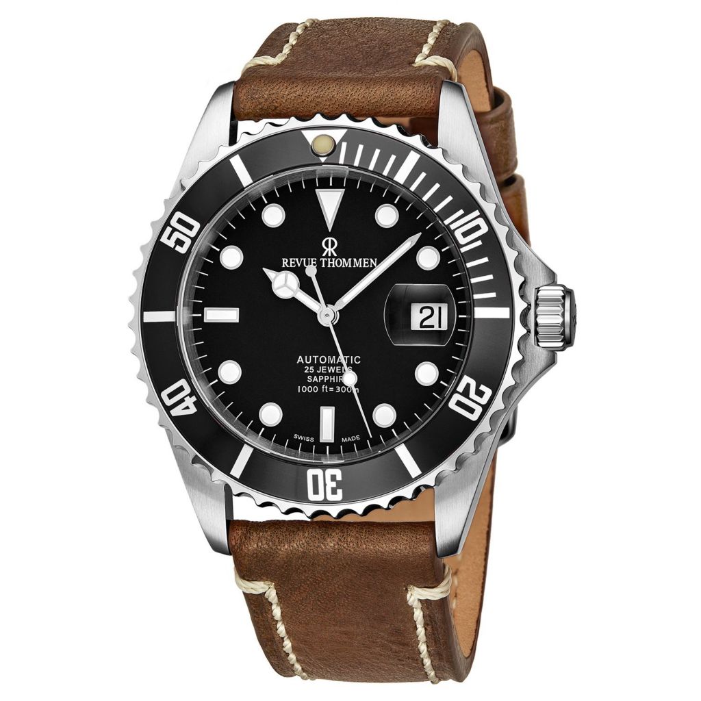 diver on leather