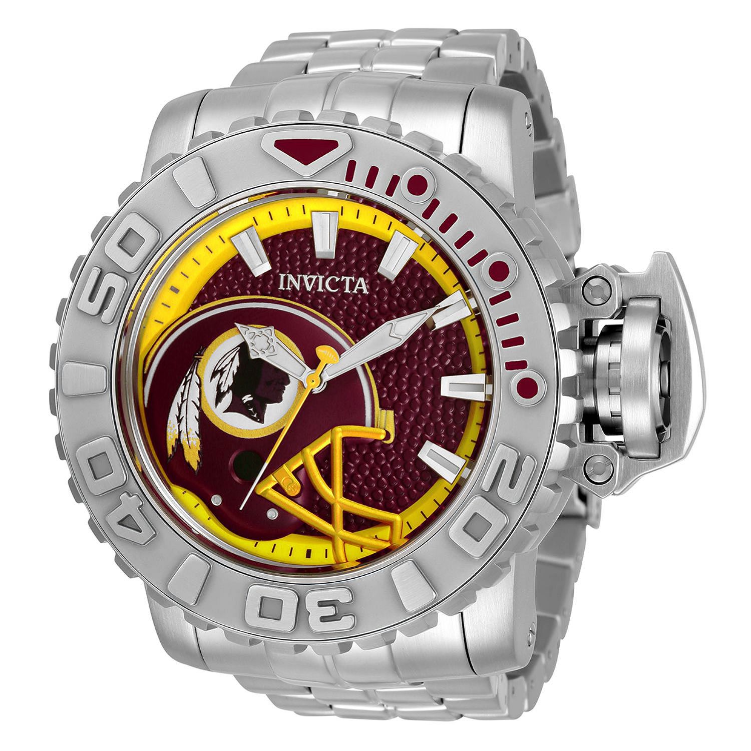 Invicta Sea Hunter Gen II NFL Dallas Cowboys 70mm Steel Automatic Watch New