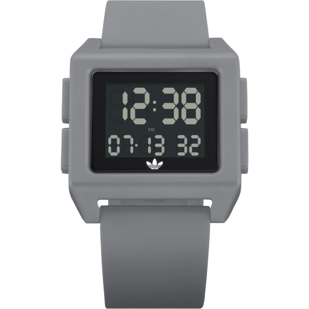 adidas 8018 rubber digital men's watch