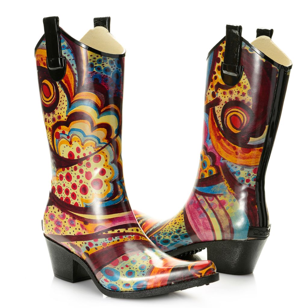 cowboy rain boots