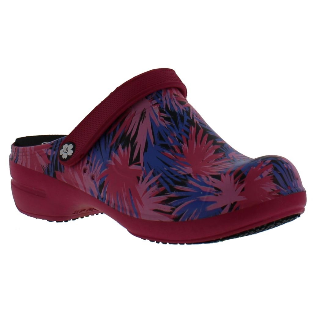 patterned clogs