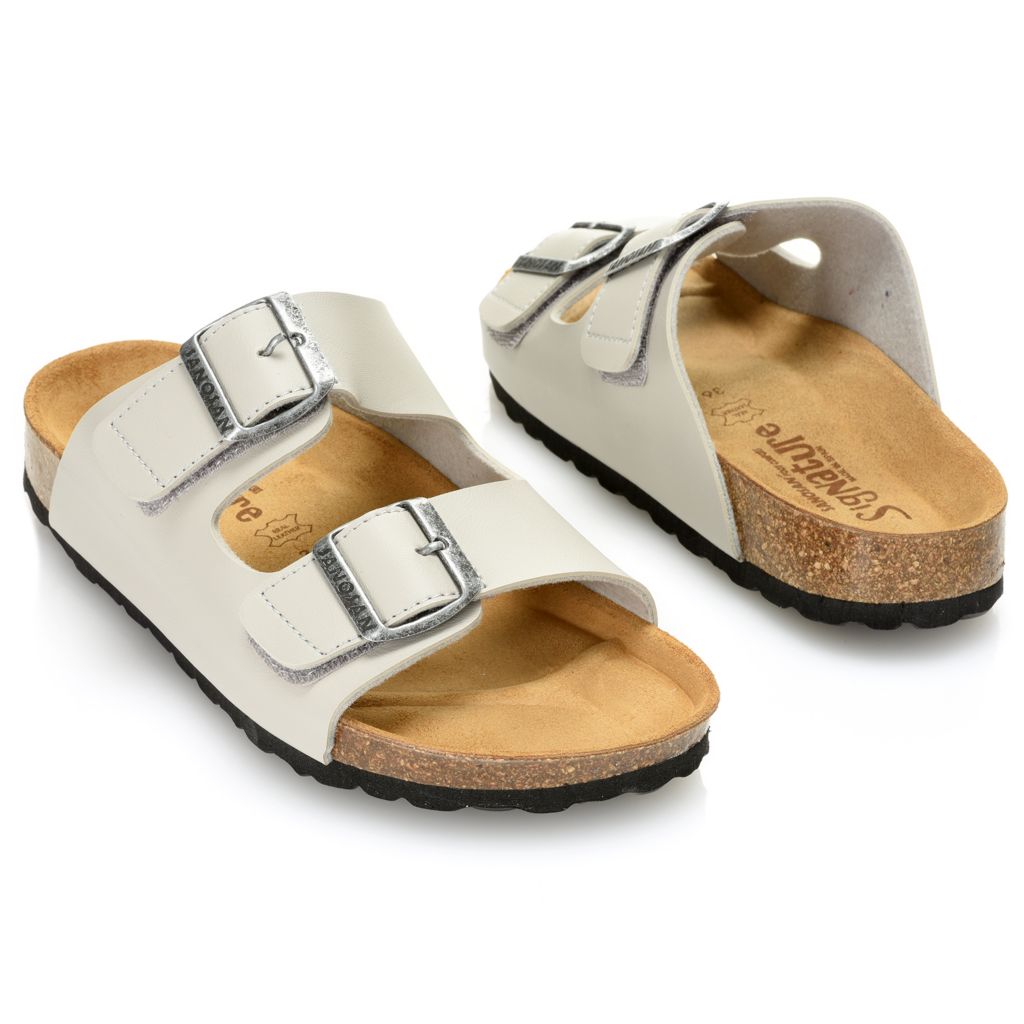 sandals with 2 straps across