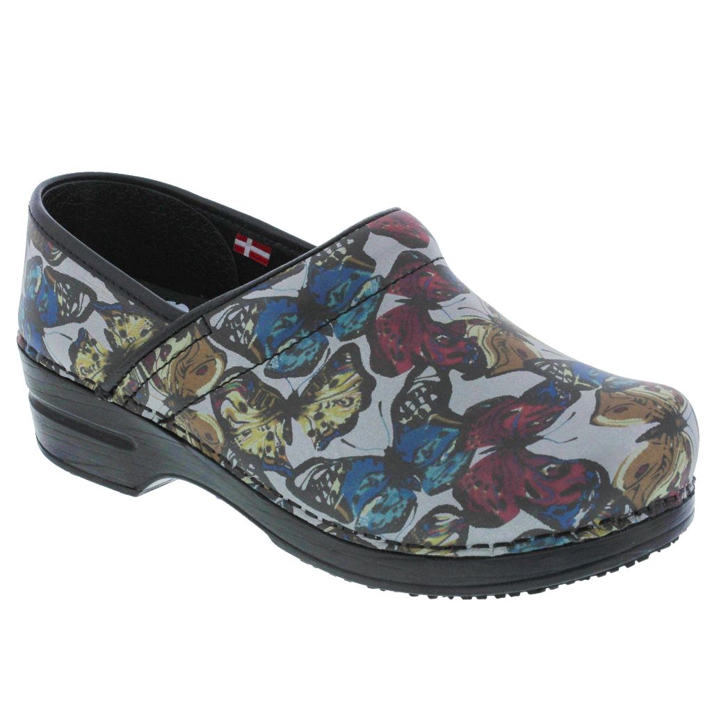 butterfly clogs