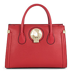 Shop by Category - Top Handles & Tote Bags - 740-689 Celine Dion Collection Octave Leather Satchel w Removable Strap - 740-689