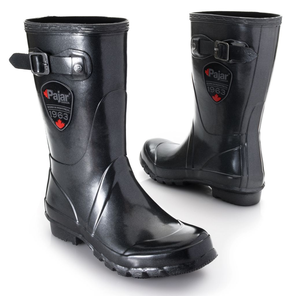 mid calf rain boot