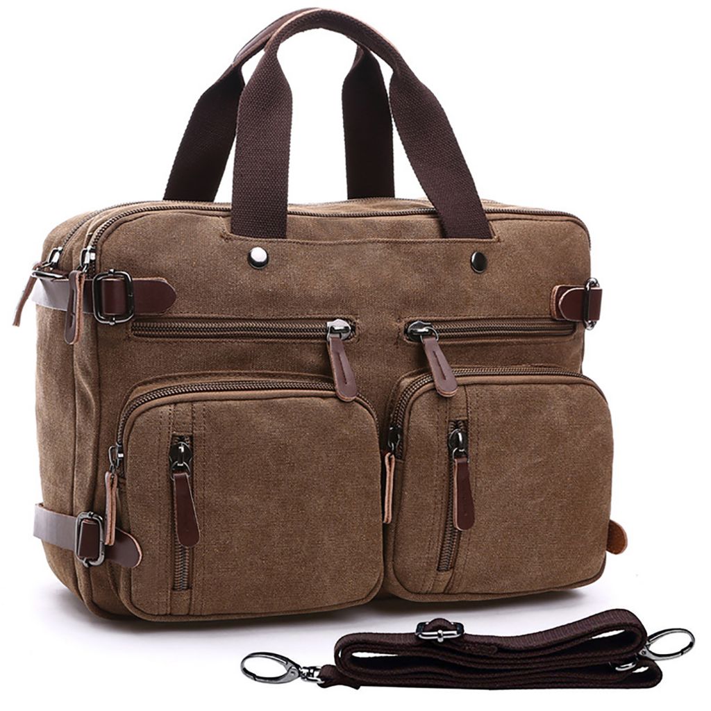 multi pocket messenger bag