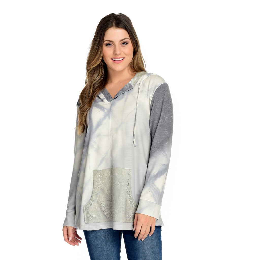 kangaroo pocket drawstring hoodie