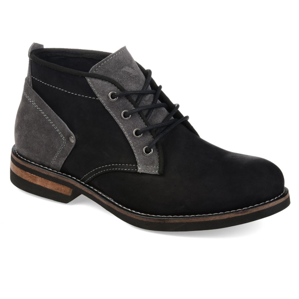 genuine leather chukka boots