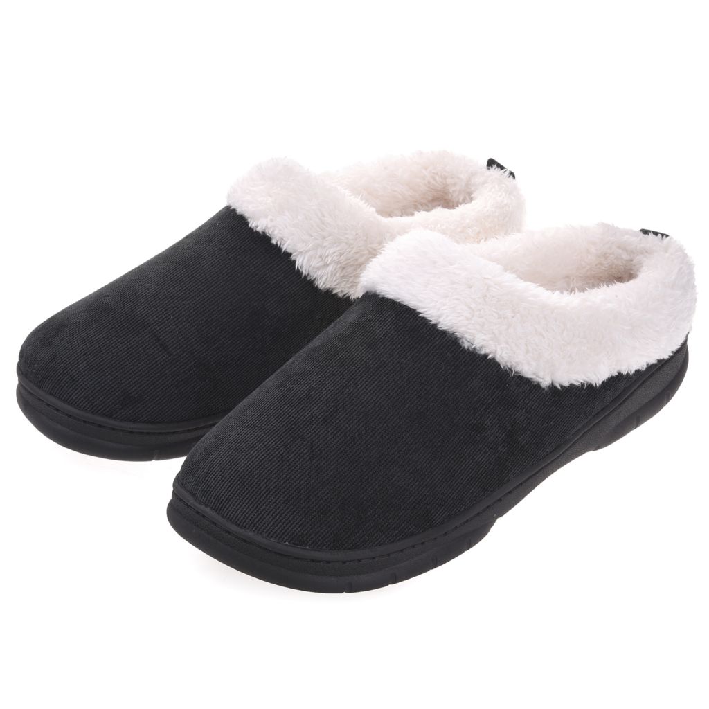 fur clogs