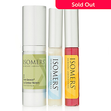 313-348- ISOMERS Skincare "3 Ways to a Perfect Pout" Lip Treatment Trio