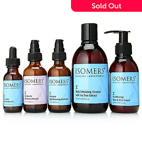 313-524- ISOMERS Skincare 5-Piece "Must Haves" Collection for Face, Chin & Neck
