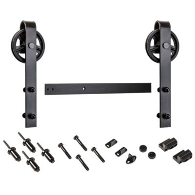 926 Decorative Interior Sliding Door Hardware Spoke Wheel N186