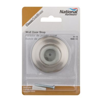 1935 Wall Door Stops Solid Brass N326 983 National Hardware