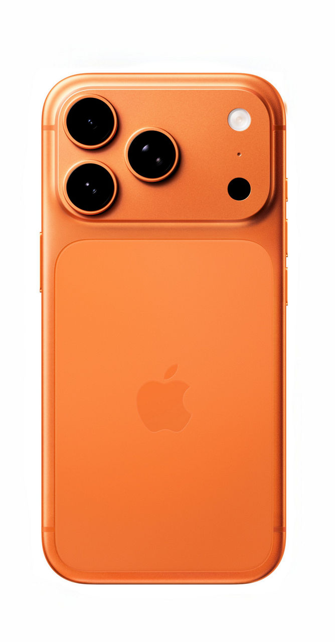 Apple iPhone 17 Pro Back Cosmic Orange 2025-09-19